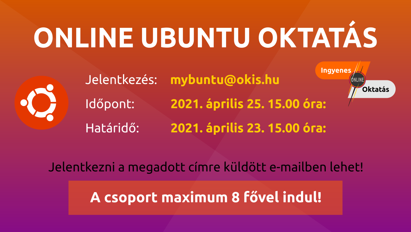 Ubuntu Linux OnLine oktatás